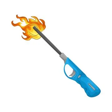 Kitchen Gas Lighter Stock Illustration