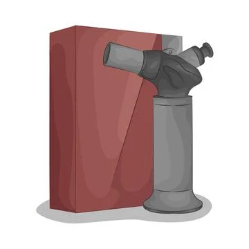 Kitchen Gas Lighter Illustrazione stock