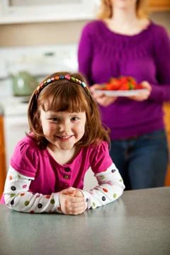 Kitchen girl: Stock Photos