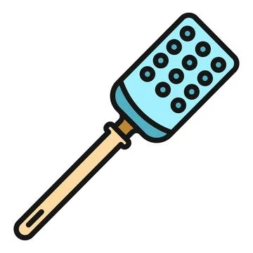 Kitchen grater cooking tool icon vector illustration Stock Illustration