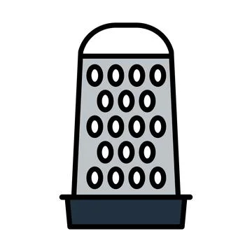 Kitchen Grater Icon Stock Illustration