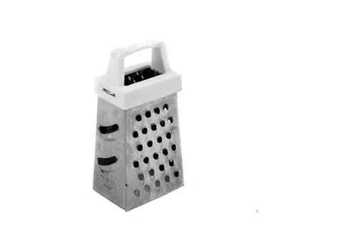 Kitchen grater isolated on white background Stock Photos