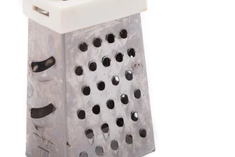 Kitchen grater isolated on white background Stock Photos