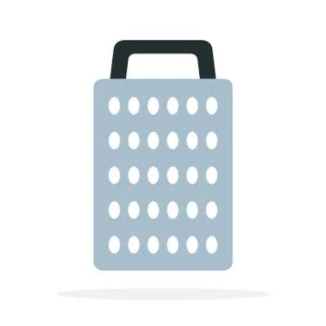 Kitchen grater vector flat isolated Stock Illustration