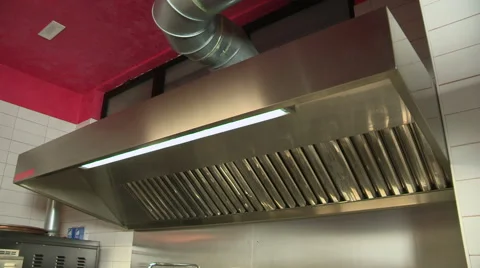 A kitchen hood Stock Footage 61785241