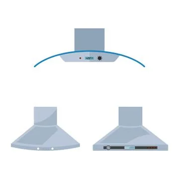 Kitchen hood Stock Illustration