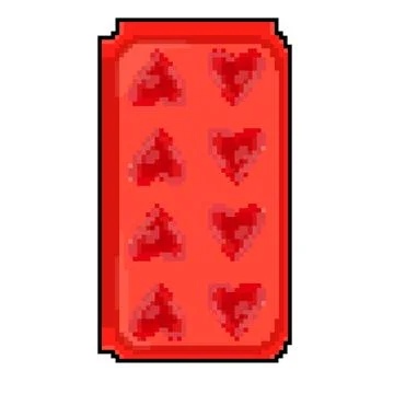 Kitchen ice cube tray color icon vector illustration Stock-Illustration