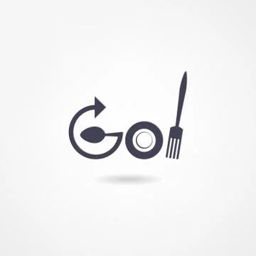 Kitchen icon Illustrazione stock