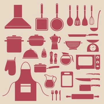 Kitchen icon Stock Illustration
