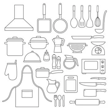Kitchen icon Stock Illustration