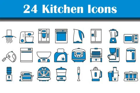 Kitchen Icon Set イラスト素材