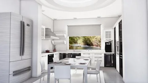 Kitchen Stock Illustration