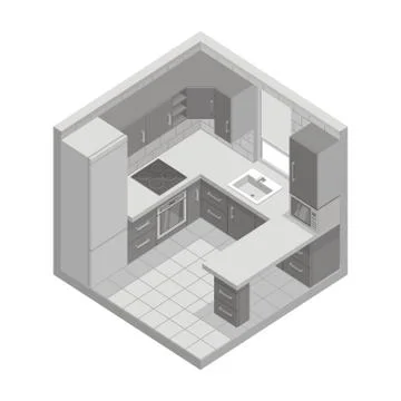 Kitchen Stock Illustration