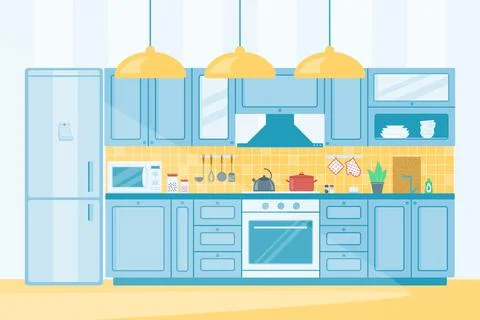 Kitchen Stock Illustration