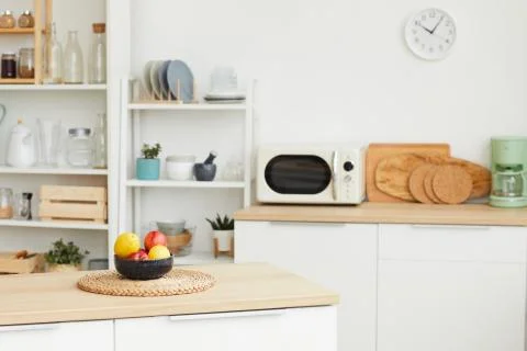 Kitchen Interior Background Stock Photos
