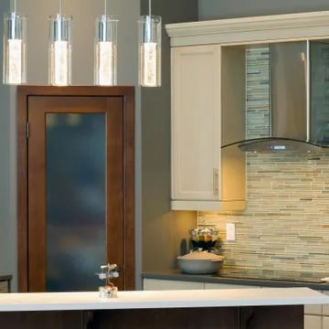 Kitchen interior design Stock Photos