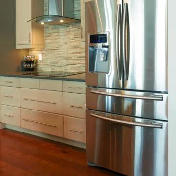 Kitchen interior design Stock Photos
