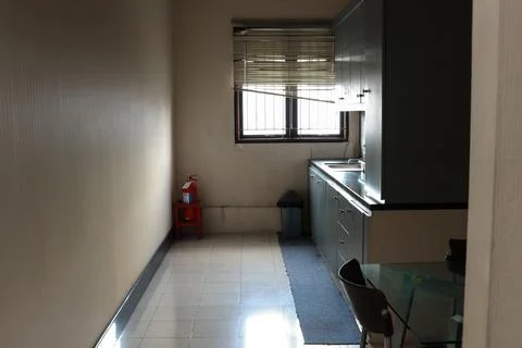 Kitchen interior design Stock Photos