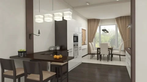 Kitchen interior Stock Footage 62711159