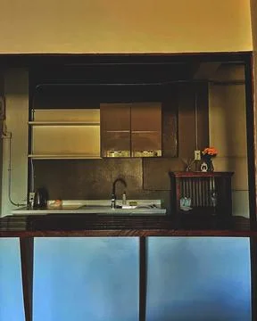 Kitchen interior Stock Photos