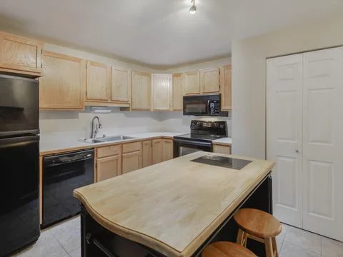 Kitchen interior Foto stock