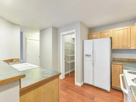 Kitchen interior Stock Photos