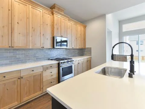 Kitchen interior Stock Photos