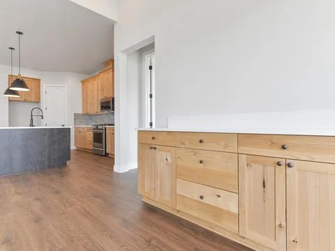 Kitchen interior Stock Photos
