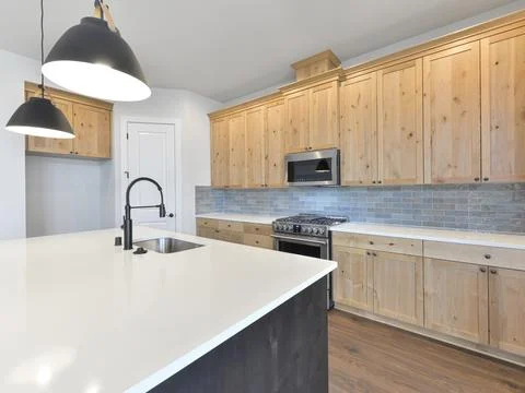 Kitchen interior Stock Photos