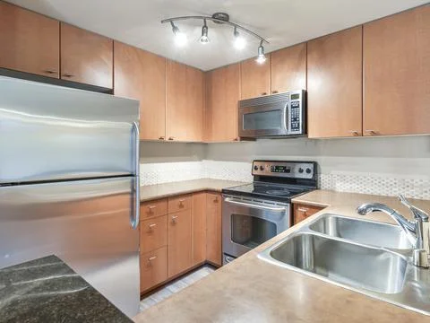 Kitchen interior Stock Photos