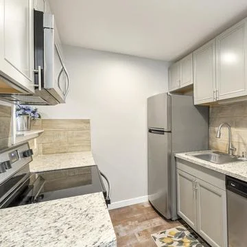 Kitchen interior Stock Photos