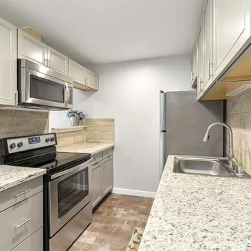 Kitchen interior Stock Photos