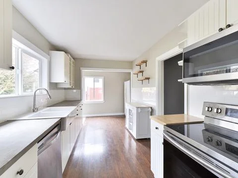 Kitchen interior Stock Photos