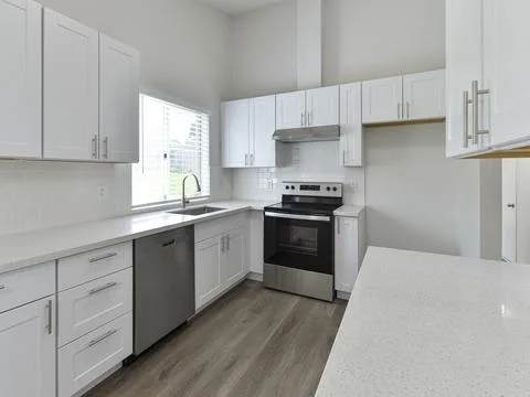 Kitchen interior Stock Photos