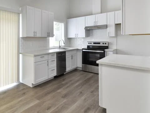 Kitchen interior Stock Photos