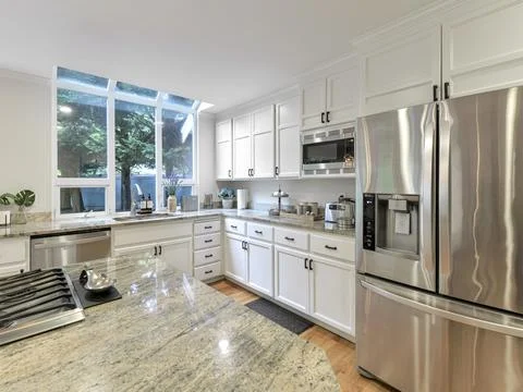 Kitchen interior Stock Photos