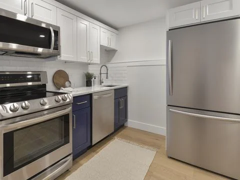 Kitchen interior Stock Photos
