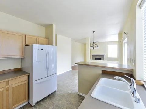 Kitchen interior Foto stock