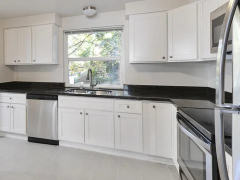 Kitchen interior Stock Photos