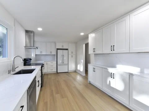 Kitchen interior Stock Photos