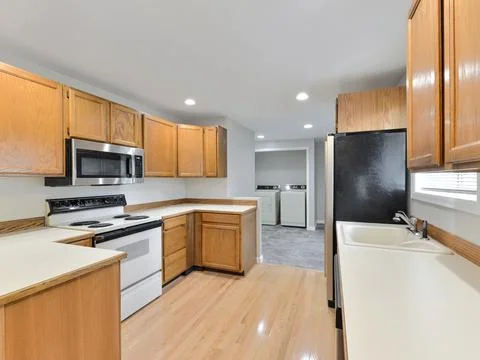 Kitchen interior Stock Photos