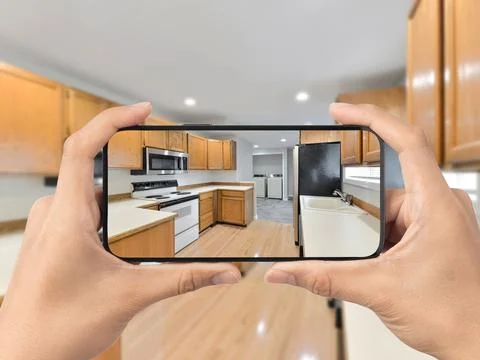Kitchen interior Stock Photos