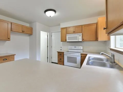 Kitchen interior Stock Photos