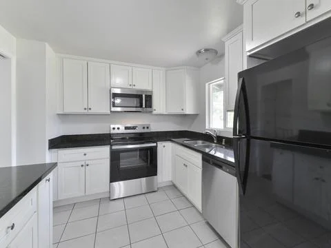 Kitchen interior Stock Photos