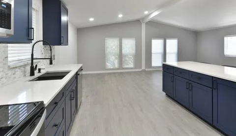 Kitchen interior Stock Photos