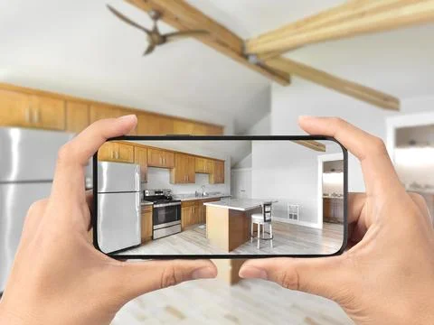 Kitchen interior Stock Photos