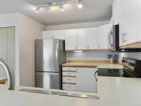 Kitchen interior Stock Photos