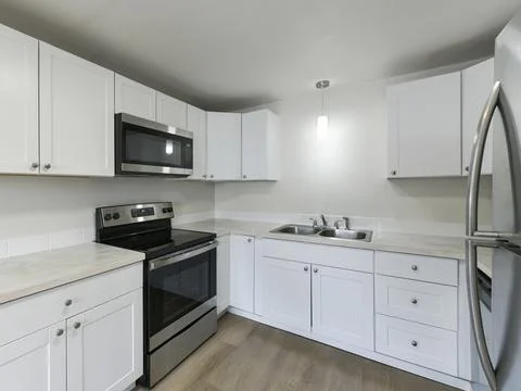 Kitchen interior Stock Photos