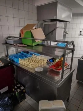 Kitchen Interior Scene Foto stock