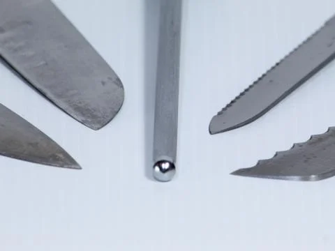 Kitchen Knife Assortment Stock Photos